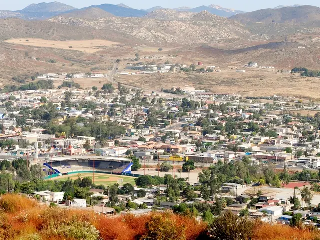 A predominantly non-local populace of visitors